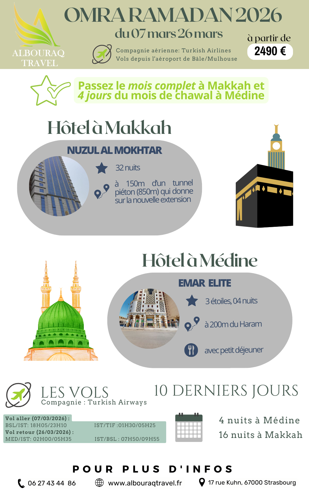 10 DERNIERS jours Ramadan 2026