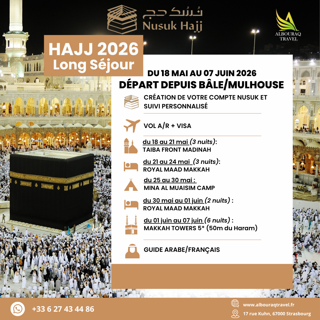 Hajj 2026 Long Séjour