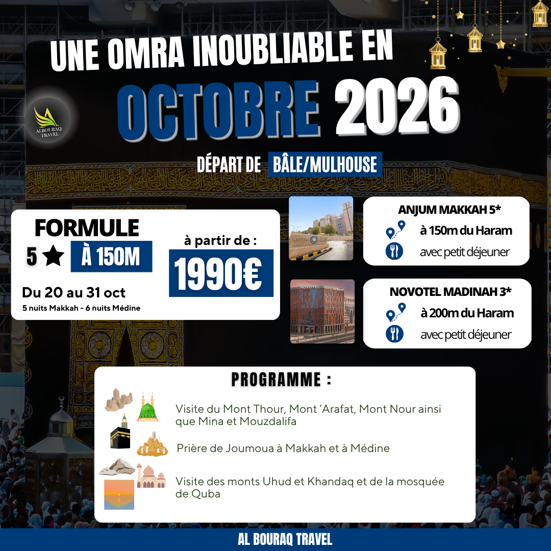 Omra Octobre 2026