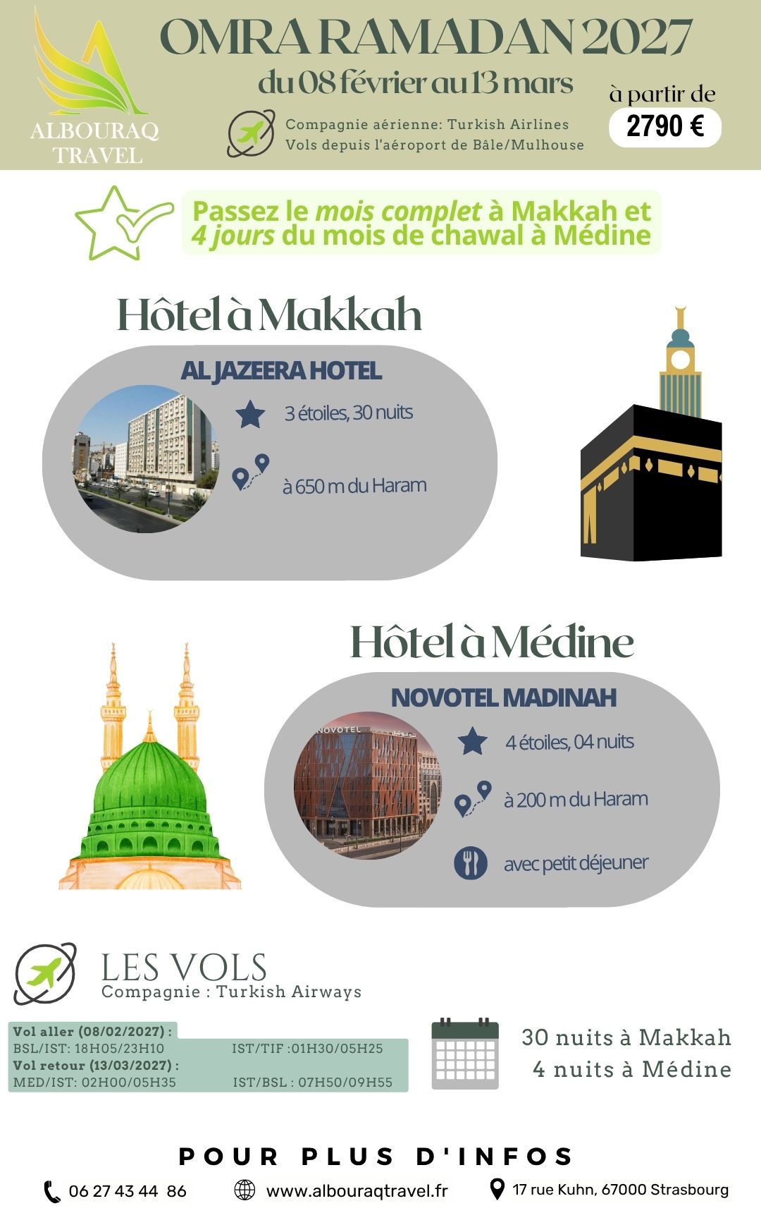 OMRA Ramadan 2027 34j. Al Jazeera Hotel